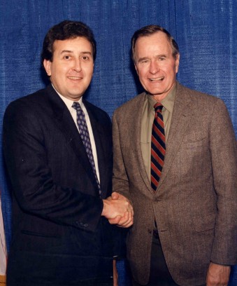 George H W Bush and me (2)