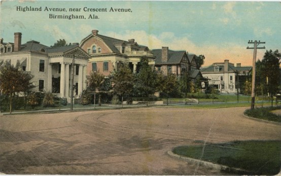 Highland Avenue Birmingham circa 1900